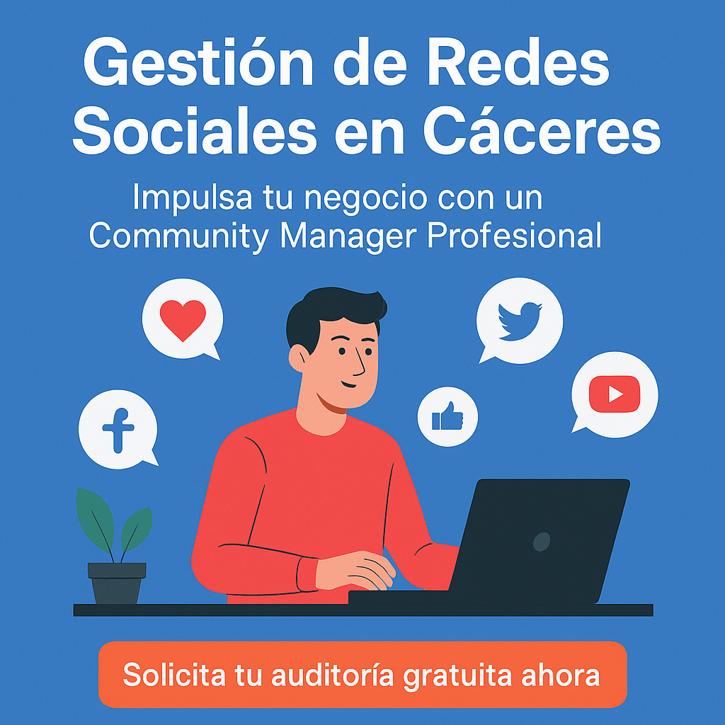 gestion de redes sociales en caceres