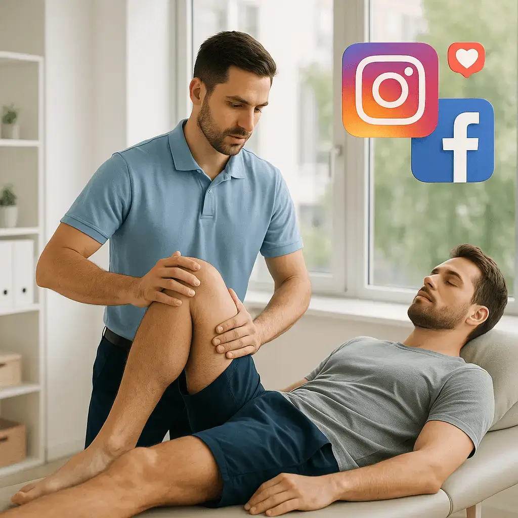 redes sociales para fisios