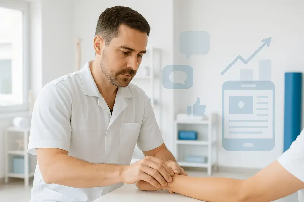 publicidad en redes sociales clinicas fisioterapia