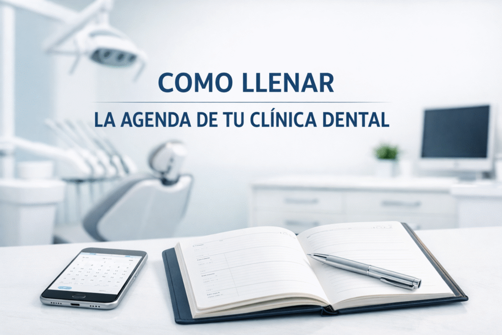 como llenar la agenda de pacientes en una clinica dental